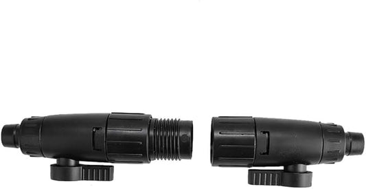 Aquarium Hose Valve Pipe Valve Fish Quick Release Connector Aquarium WaterControl Valve Pipe Connector Adapter with Quick Release Handle(12mm)