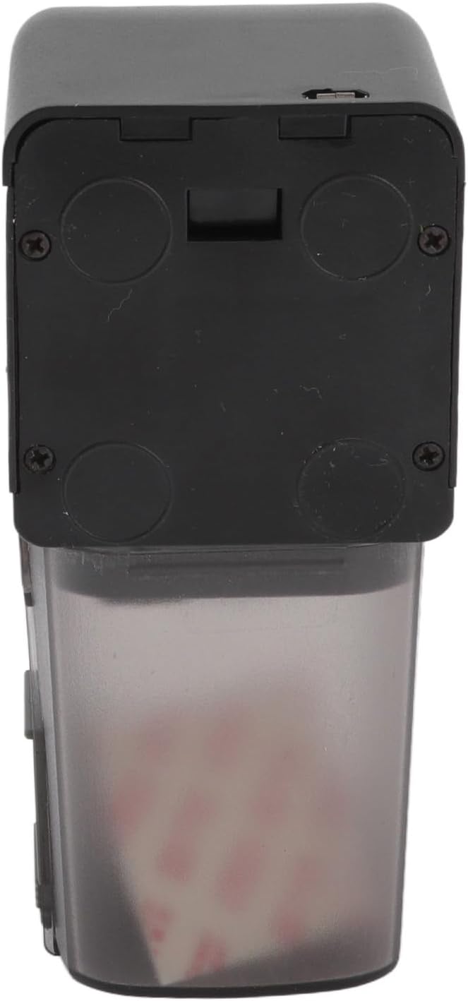 FILFEEL Auto Fish Food Dispenser with WiFi Control, Programmable Feeding Times for Pets, DC 5V Aquarium Feeder with Memory Function