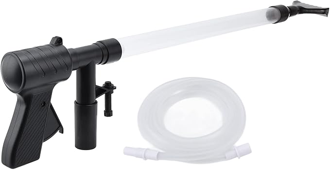 Srliya Multifunction Aquarium Gravel Cleaner Water Changer Aquarium Sand Cleaner with Hose