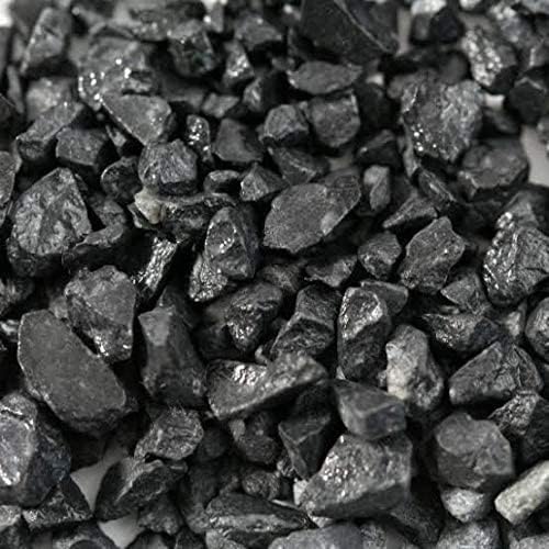 Natural Chips Size 5 MM Approx. Uneven Shape (Black, 1 Kg)