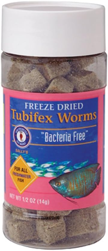 San Francisco Bay Brand Freeze Dried Tubifex 1/2 oz.
