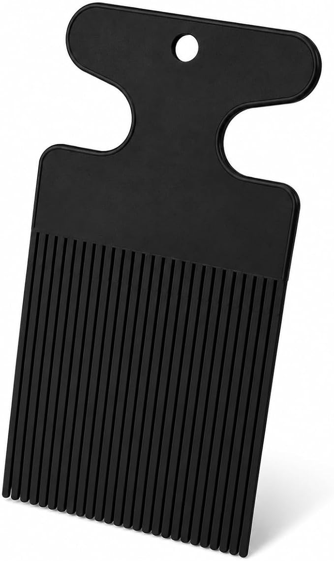 Aquarium Duckweed Removal Tool, 6.5 x 3 inch Floating Plant Comb Spatula, Aquatic Tank Cleaning Tool (Black)