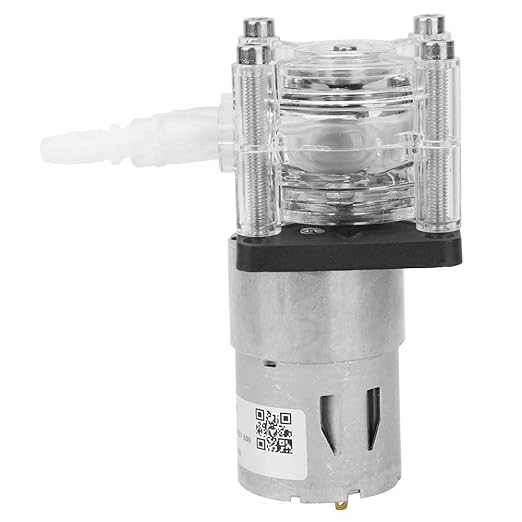 Peristaltic Pump Large, DC12V Strong Suction, Modern Style, Polycarbonate Material, 0-400ml/min Flow Rate