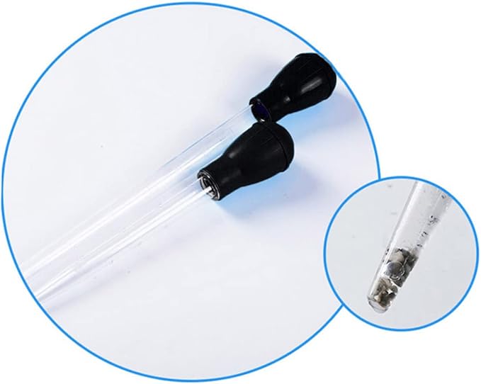 POPETPOP 30ml Aquarium Fish Waste Collector Manual Cleaning Pipette High for Complete Tank Cleaning