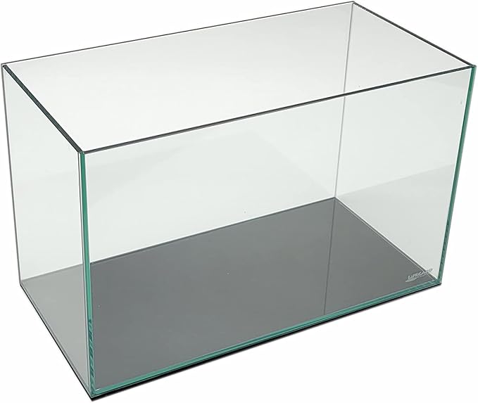 Lifegard Aquatics 5 Gallon Rimless Aquarium, Clear Glass, Ultra Clear Sealant Fish Tank, 5mm Thick with Dense Leveling Mat for Freshwater/Marine, Home or Office Decor (15.74"x7.87"x9.84")