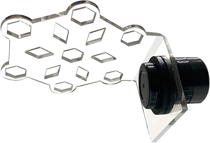 Aquarium Choice Coral Plug Holder - Magnetic Coral Frag Rack (7 Frag Plugs)