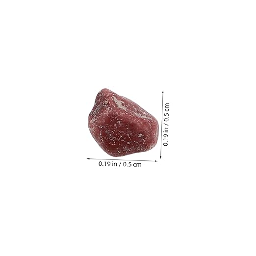 Abaodam Realistic Stream Stones Natural Aquarium Gravel Fish Tank Bottom Decor Sand Black Sand