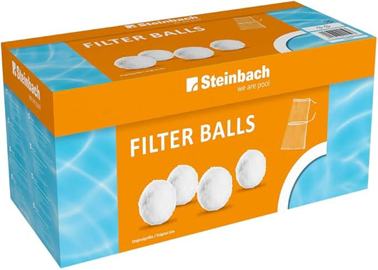 Steinbach Filter Balls – 040050 – Cleaning filter balls for pools – Compatible with all standard sand filter systems – 700 g – branded packaging