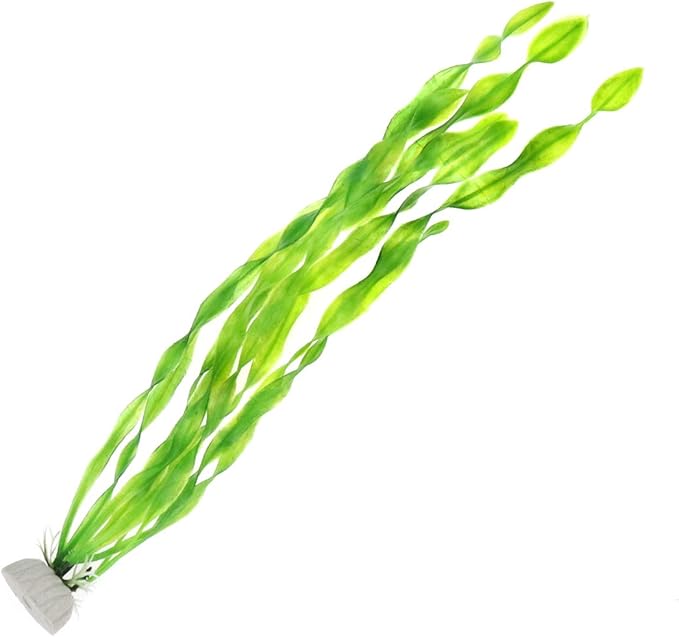 Bitray Artificial Seaweed Decor, Simulation Plastic Seaweed Water Plants Kelp Grass Used for Household and Office Aquarium,12 Inch (10 PCS)