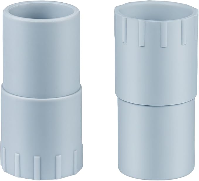 2 Pack Heavy-Duty Aquarium Rubber Connectors Compatible with Fluval FX4 FX5 FX6 High-Performance Canister Filter Food-Grade Rubber Hose Connector Replacement A214 A218 A219 Aquarium Filtration Systems