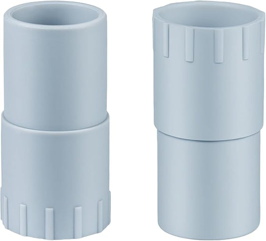2 Pack Heavy-Duty Aquarium Rubber Connectors Compatible with Fluval FX4 FX5 FX6 High-Performance Canister Filter Food-Grade Rubber Hose Connector Replacement A214 A218 A219 Aquarium Filtration Systems