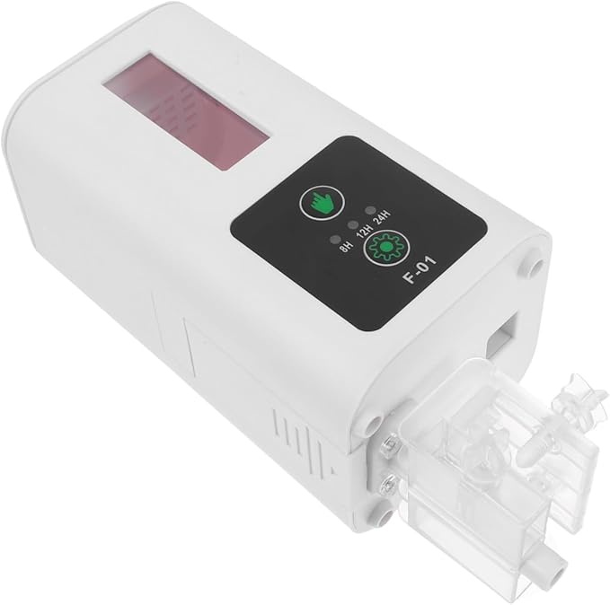 GALPADA Automatic Fish Feeder Timer with Feeding Ring for Aquarium and Turtle Tank Fish Tank Feeding Supplies for Vacation and Daily Use Smart Electric Feeder and Turtles