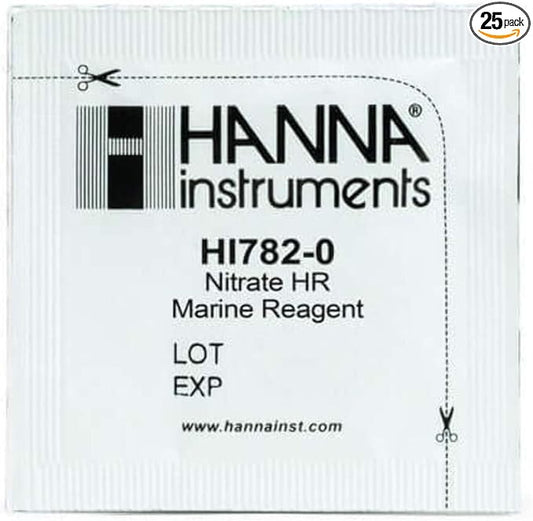 Hanna Instruments HI782-25 Marine Nitrate High Range Checker Reagents (25 Tests)