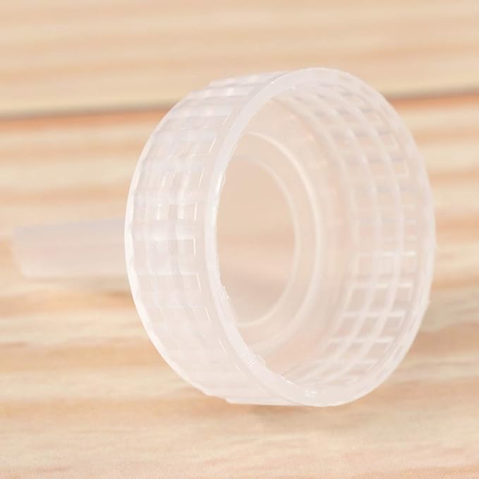 25pcs Brine Shrimp Artemia Hatchery Bottle Adapters Plastic Shrimp Egg Incubator Hatching Bottle Cap for Aquarium Fish Tank Oxygen Parts