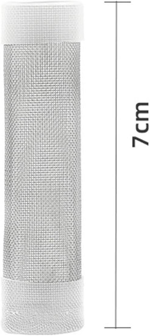 Aquarium Filter Mesh Inlet Protective Net Rustproof Smooth Surface Fish Protective Cover Multiuse for Fish Tank Accessories, 12mm 14mm
