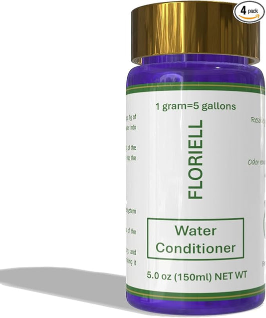 Aquarium Water Clarifier – Clears Cloudy Fish Tank Water, Aquarium Water Purifier Treatment, 12oz for Freshwater & Saltwater Tanks, 4 Bottles