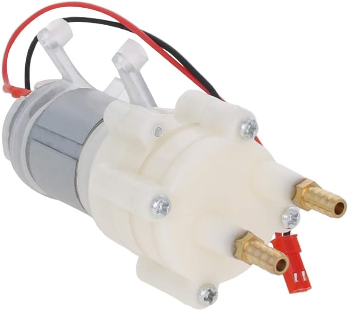 Heyiarbeit 5-12V Electric Diaphragm Pump Water Pumps Self Priming 1.5-2L/Min DC Diaphragm Pump 5mm+JST for Tea Machine Aquarium Water Cooling Fish Tank 1PCS