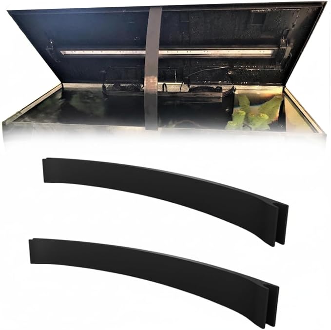 2-Piece Aquarium Lid Prop for Fluval Flex 57L/15, Easy Tank Maintenance, Holds Lid Securely During Cleaning and Water Changes, Durable and Simple Design