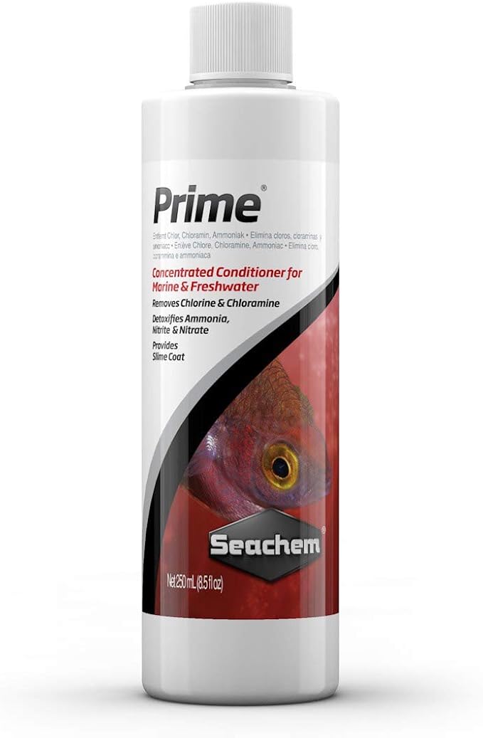 Seachem Prime Fresh and Saltwater Conditioner & Tank Stabilizer