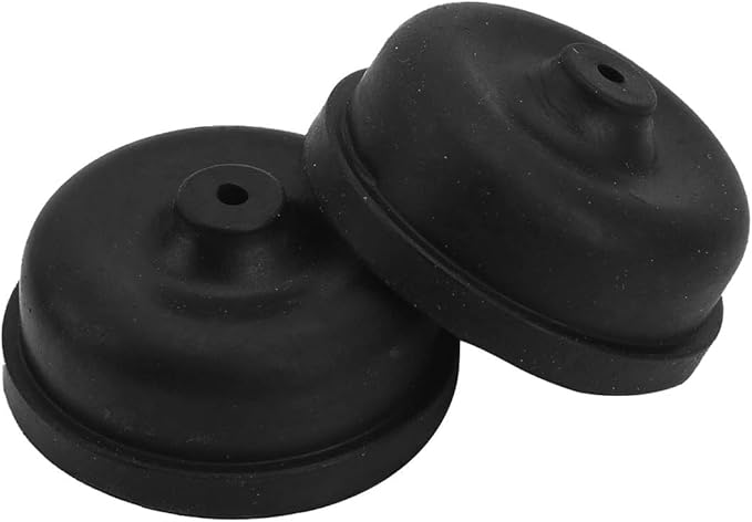 10 Pcs Black Aquarium Diaphragm Air Pump Accessories Rubber Oxygen Pump Replacement Parts for Aquarium Fishing Oxygen Pump