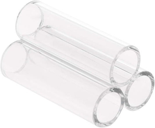 Aquarium Shrimp Shelter Tube Cave Clear Acrylic Habitat Breeding House Fish for Tank Decor 3 or 6 Tubes Betta Hideo Aquarium Heater Light Thermometers Gravel Sand Decorations