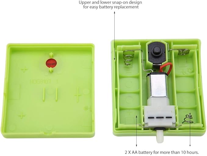 Portable Dry Battery Operated Aquarium Air Pump Oxygen Aerator with Air Stone