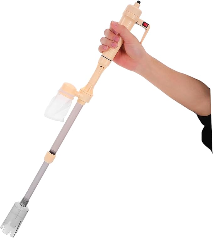 1set Aquarium Cleaning Tool Electric Fish Tank Water Pump Sand Cleaner Multi-Functional Vacuum for Water Changes Impurity Removal Compatible Various Tank