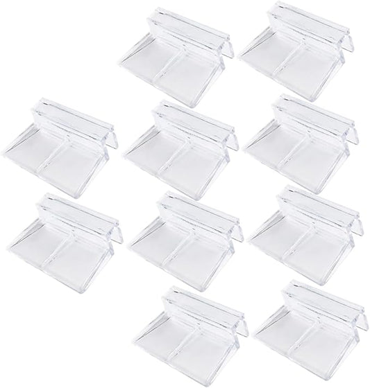 10pcs Aquarium Stand Acrylic Support Brackets Fish Tank Holding Rack Support Shelf for Aquarium Tank Supply