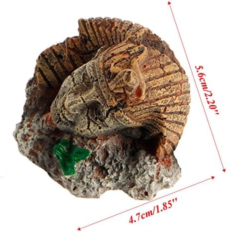 Egyptian Pharaoh Ancient Sphinx Ruins Aquarium Ornament Fish Tank Decoration