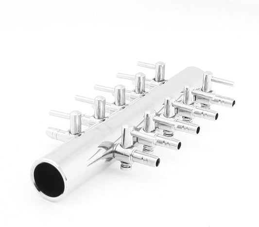 uxcell Aquarium 10-Outlet Lever Adjusted Pump Air Valve Manifold Taps