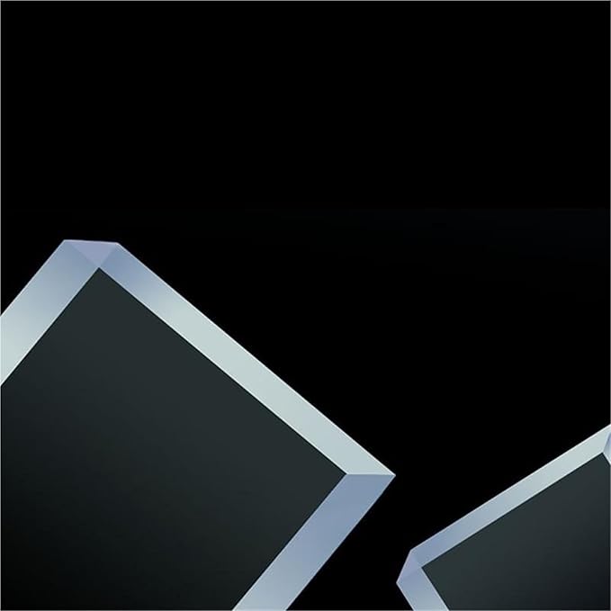 50 Pcs Acrylic Bracket for Rimless Aquarium – Secure Glass Cover Support for Fish Tank Lid(A3)