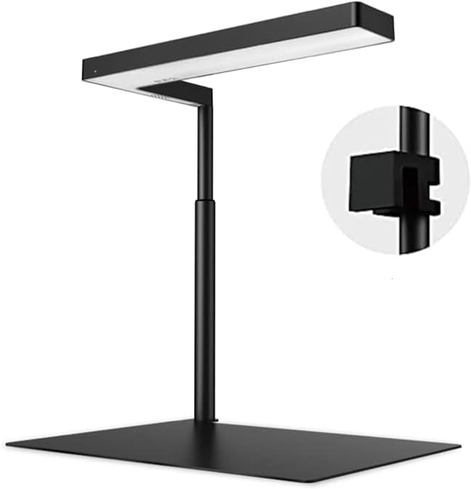 ONF Flat Nano Plus Bluetooth Tank Light with Metal Board Base, fits Aquarium Nano Tank, Betta Fish Tank, Potted Plants, Succulent, Miniature Landscape