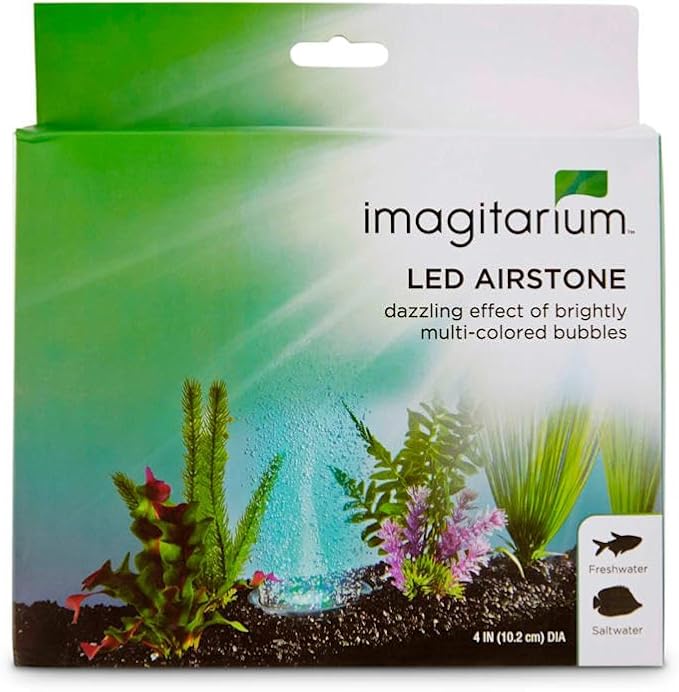 Imagitarium by Petco LED Round Airstone 4" Dia