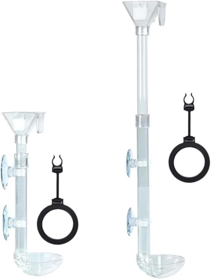 Adjustable Automatic Fish Feeder Set (Tank-Mounted Timer Feeder)(S)