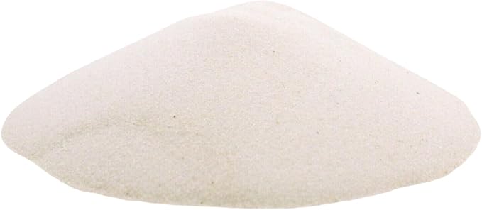 3 lb Natural White Sand for Sandbox, Sand Art, Home Decor, Sensory Bin, Aquarium & More, Odorless, Non-Toxic, Safe for Kids & Pets, Versatile, and Clump-Free for Easy Handling