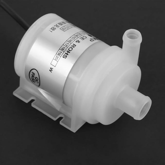 DC 24V 10W Mini Brushless Submersible Water Pumps, Food Grade Brushless Water Pump for Aquarium Fountain Medicals Instruments
