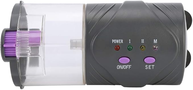 Intelligent Automatic Fish Feeder with Timing Function, Large Capacity Dry Food Bucket - Adjustable 12 / 24h Feeding, Easy Installation for Aquarium Fish Tanks