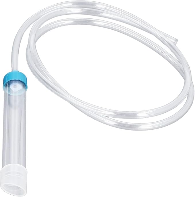 Zerodis Aquarium Water Changer Manual Siphon Gravel Cleaner with Special Tube Head for Small Fish Tank Washing Sand Changing Water Sucking Stool