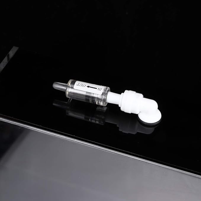 Zerodis Aquarium Water Cycle Box, Acrylic Hang On Fish Water Siphon Air Pumps for Recycled Water and Increase Oxygen, Filtration Water No Noise Fish Filter