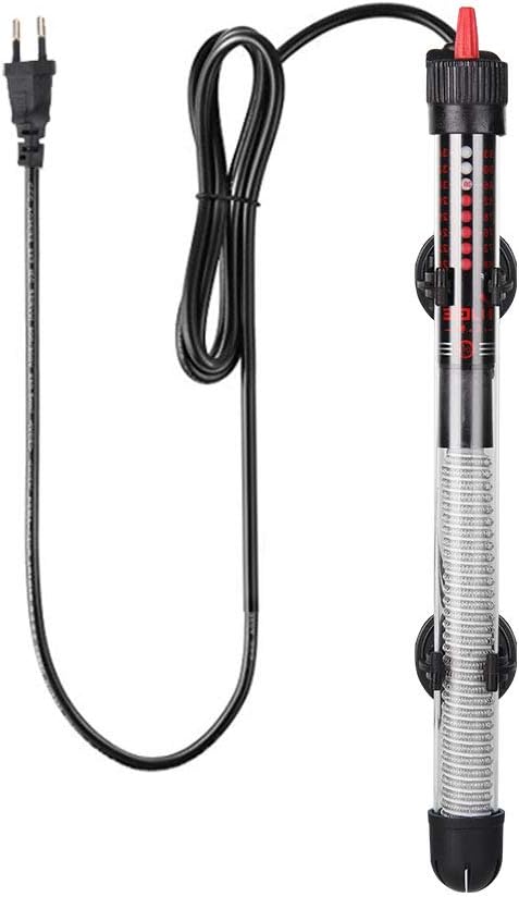 Aquarium Heater Submersible Betta Fish Tank Heater with Suction Cups Auto Thermostat Heater Marine Saltwater and Freshwater (200W)
