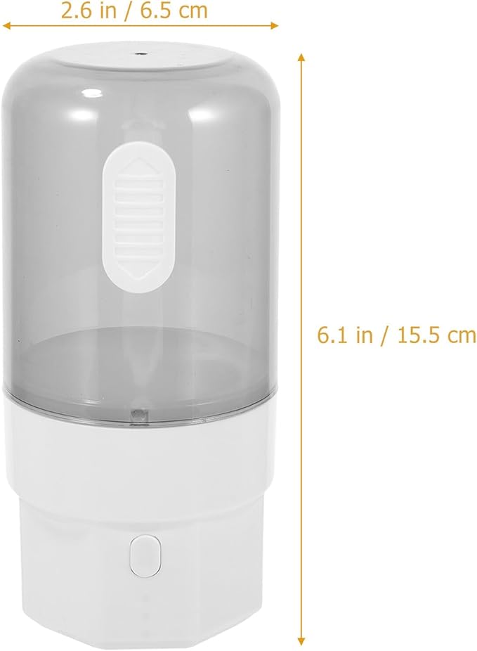 Automatic Fish Feeder for Aquarium with Timer, Small Size Turtle Feeding Machine, Battery Not Included, Suitable for Koi and Goldfish Tank Vacation Feeding