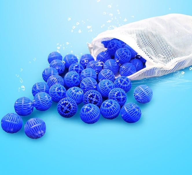 Balls Filter Media, Aquarium Filter Ball 500ml Reusable Freshwater Seawater for Aquarium and Pond Filter Media