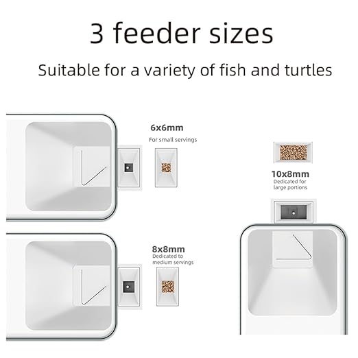 ACAGALA WiFi Intelligent Timing Automatic Feeder Aquarium Goldfish Feeder 100ML Large Capacity Fish Feeder Mobilephone APP Control