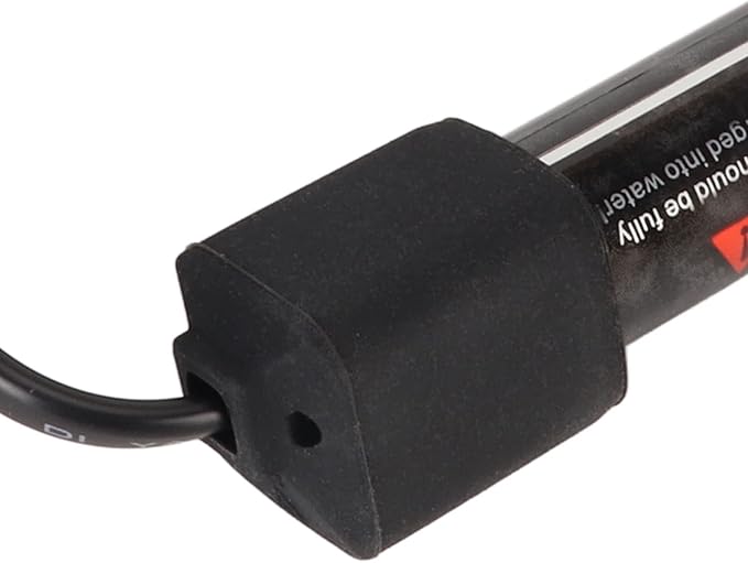 Mini Fish Heater, Quartz Glass Temperature Control Safety Small Submersible Aquarium Heater Intelligent for Freshwater (50W US Plug 110V)