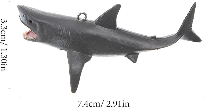 Beaupretty 2 Sets Fish Decoration Fish Tank Floating Decorations Fish Tank Accessories Sharks Aquarium Layout Prop