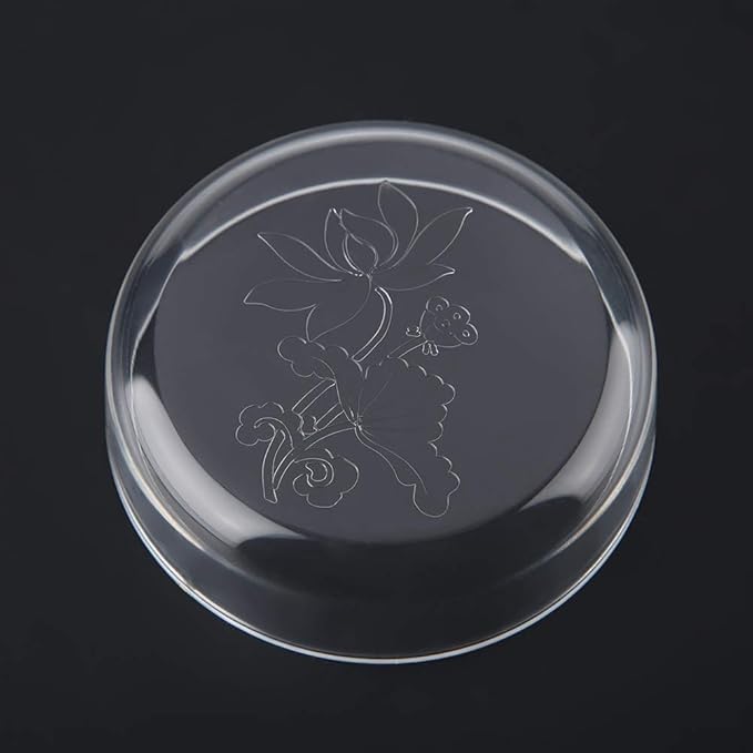Acrylic Aquarium Shrimp Feeding Dish Bowl, Transparent Fish Food Container Feeder Tray Smaller Reptile Pets Feeder Dish