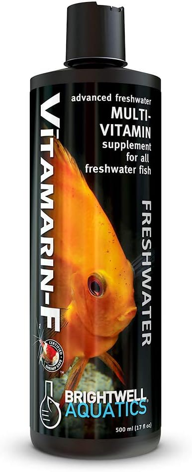 Brightwell Aquatics Vitamarin F - Advanced Multivitamin Supplement for Freshwater Fish 500-ml