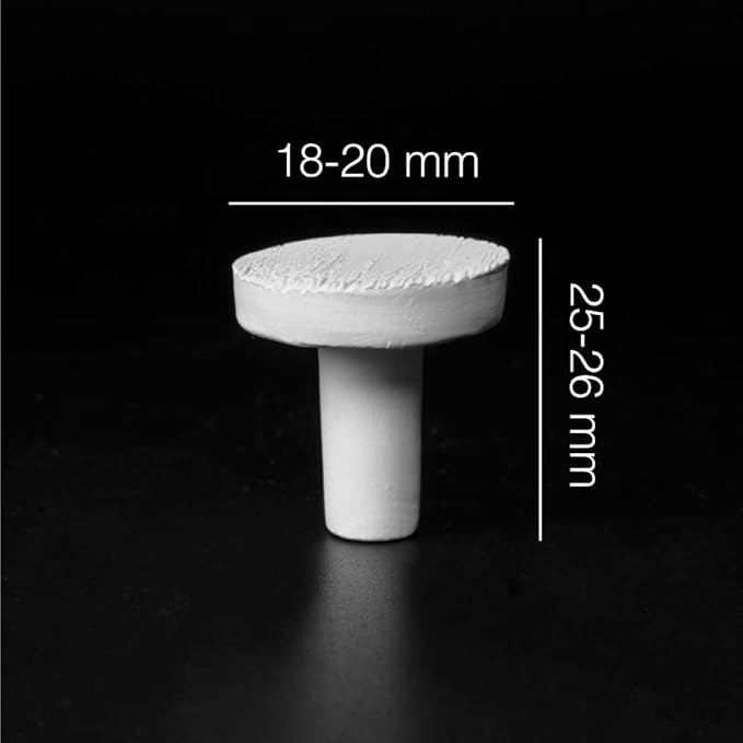 iQuatics 25 x 18mm Ceramic Standard Frag Plugs-SPS/Lps/Zoa/Soft Coral