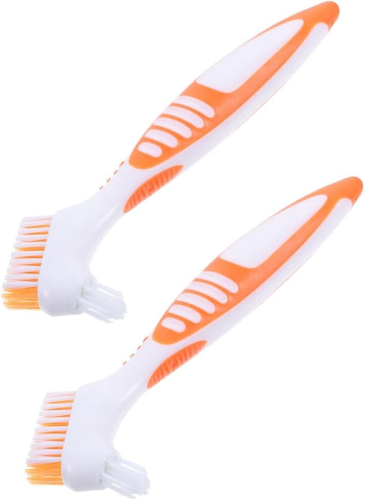 2Pcs Turtle Shell Cleaning Brush Aquatic Tortoise Shell Mud Brush Multi-Functional Double-Sided Brushes for Household Cleaning