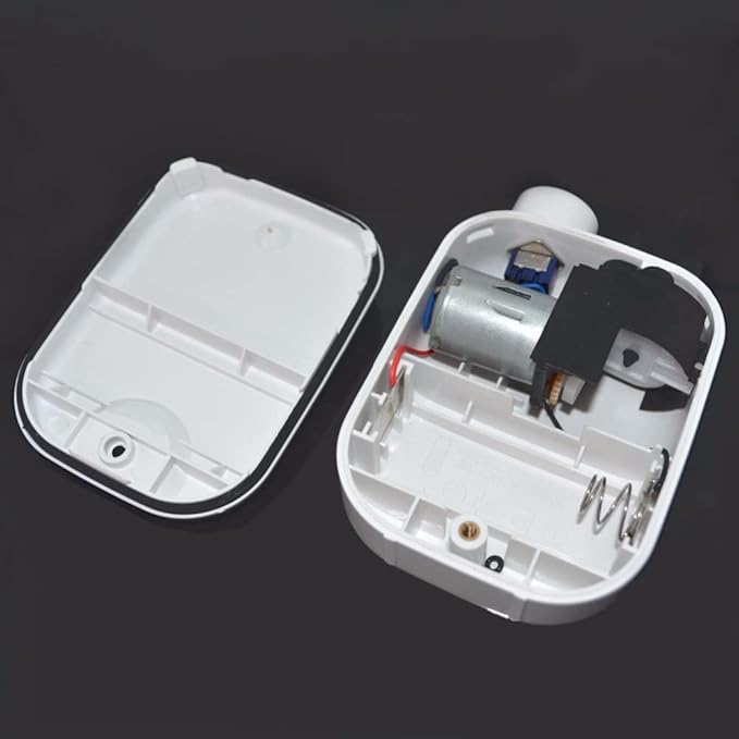 Ochine Battery Operated Quiet Oxygen Aquarium Air Pump, Portable Fish Aerator with One Outlet, Tan, Outdoor Fishing, Fish Transportation and Power Outages